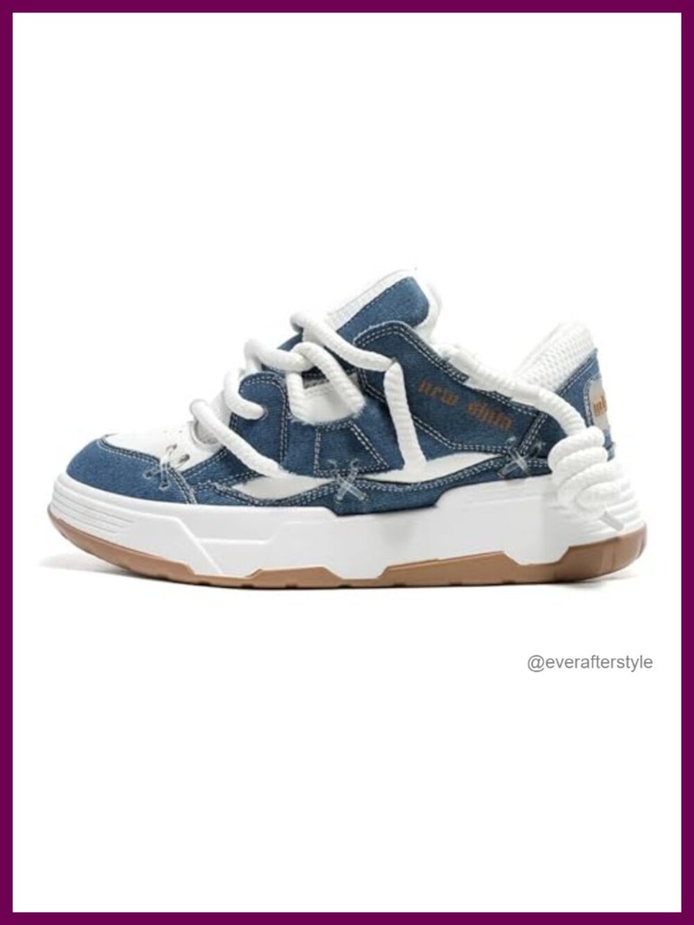 Unisex Chunky Platform Sneakers Y2K Dad Shoes 2 Inch Height Increase